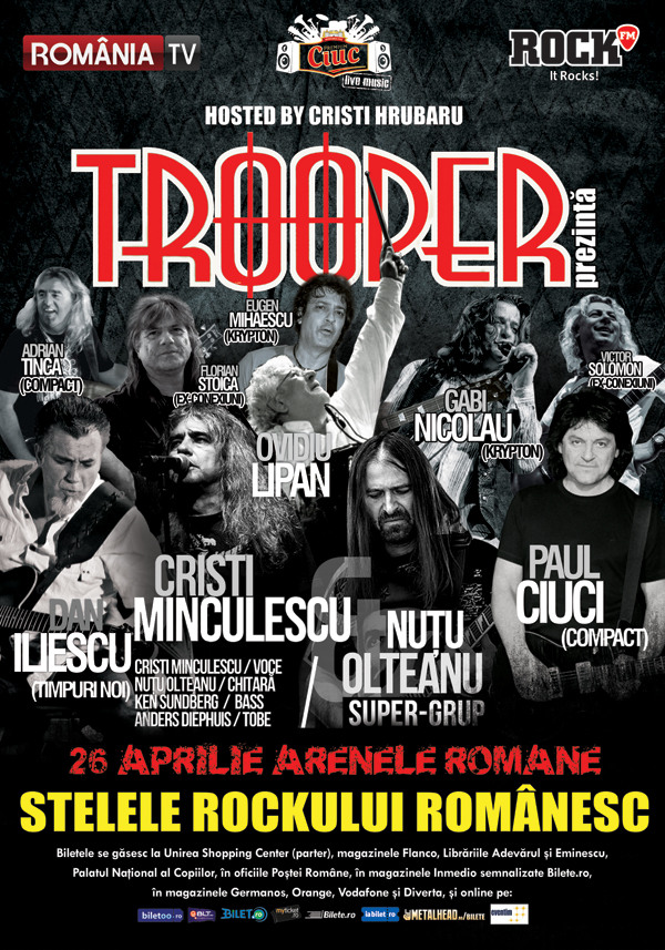 Ovidiu Lipan TANDARICA se alatura STELELOR ROCKULUI ROMANESC