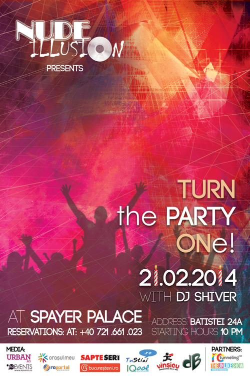 Turn the party ONe si da ritm petrecerii turn-the-party