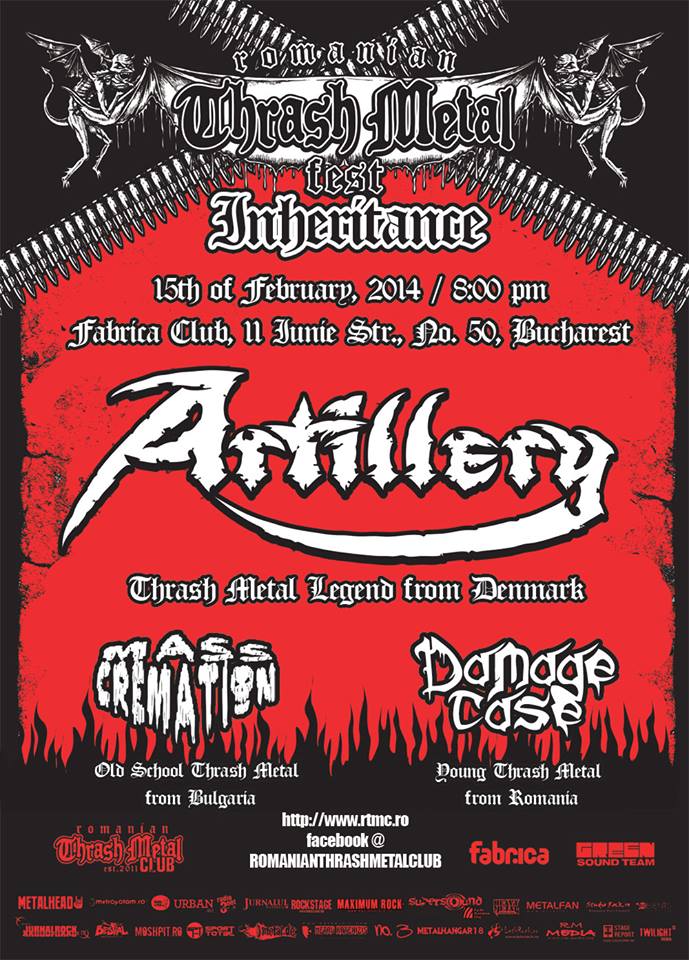 Detalii finale Artillery, 15 februarie 2014, club Fabrica