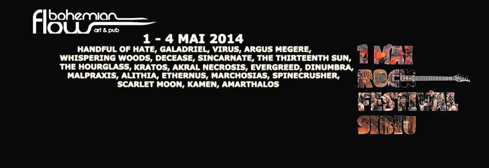 The Thirteenth Sun, Alithia si Amarthalos in cea de-a patra seara a “1 Mai Rock Festival Sibiu 2014”