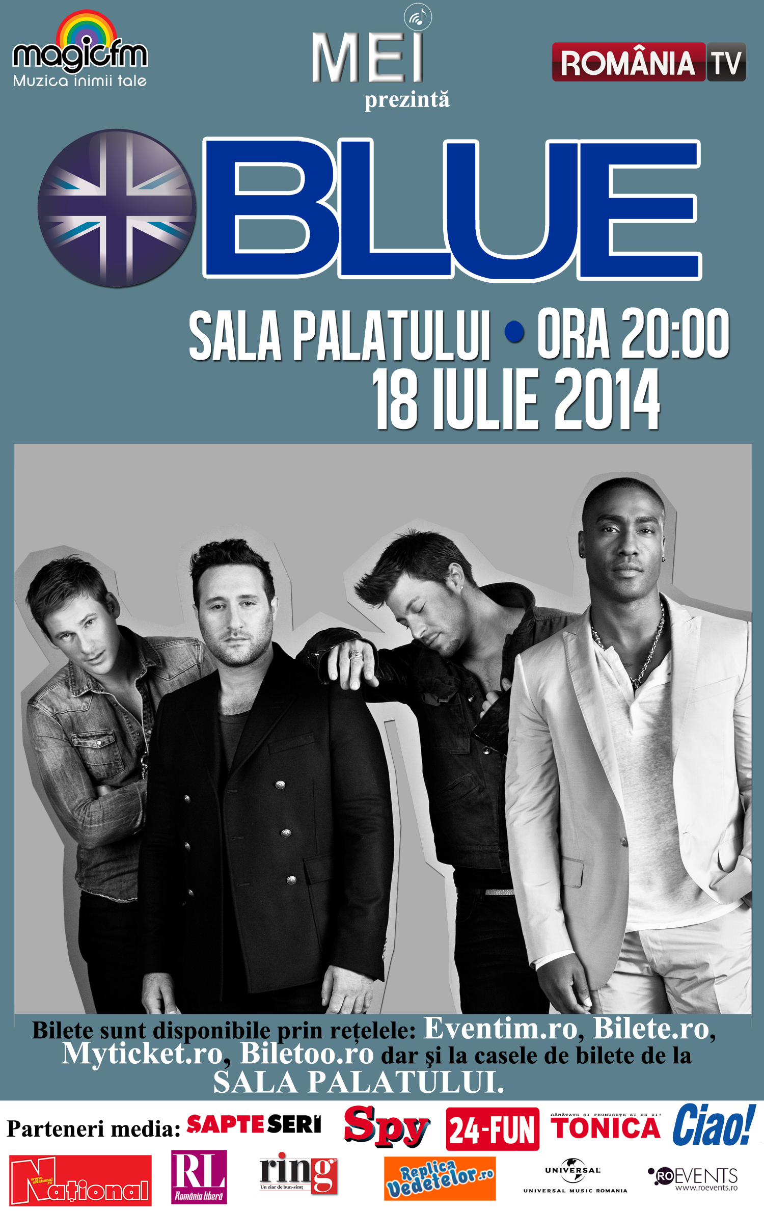 Celebra trupa Blue revine in Romania blue-sala-palatului-2014