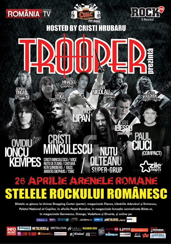 KEMPES revine printre Stelele Rockului Romanesc pe 26 aprilie la Arenele Romane