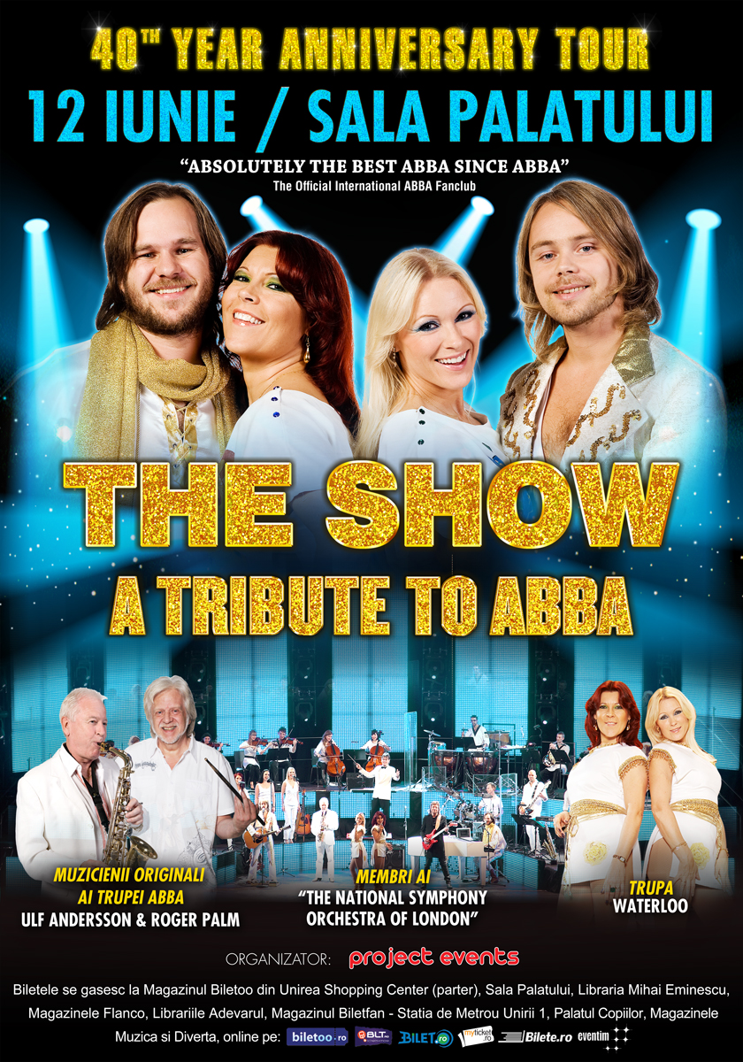 ANULAT: The Show: A tribute to ABBA la Sala Palatului din Bucuresti! tribute-abba-sala-palatului