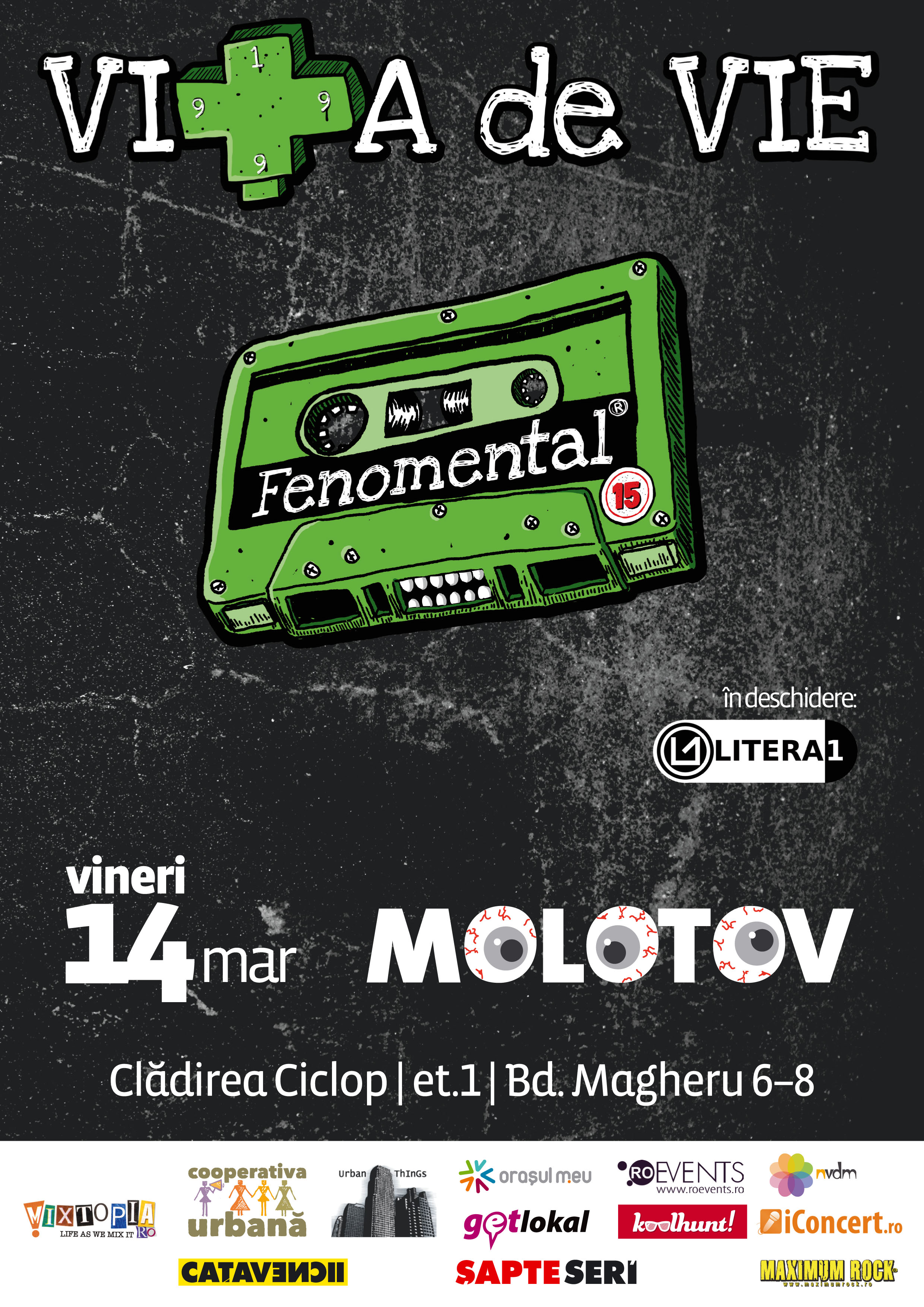 CONCURS: Castiga 3 invitatii duble la concertul “Fenomental Vița de Vie” din Club Molotov concert-de-vie-club--fenomental