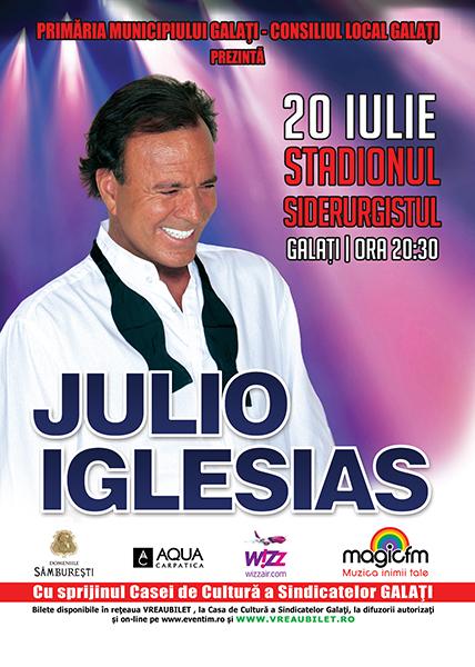 S-au pus in vanzare biletele pentru concertul JULIO IGLESIAS de la GALATI concert-julio-iglesias-la-galati