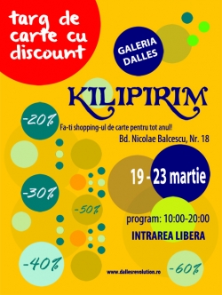 Incepe editia cu numarul IX al celui mai important târg de carte cu discount, KILIPIRIM editia-IX-targ-de-carte-kilipirim