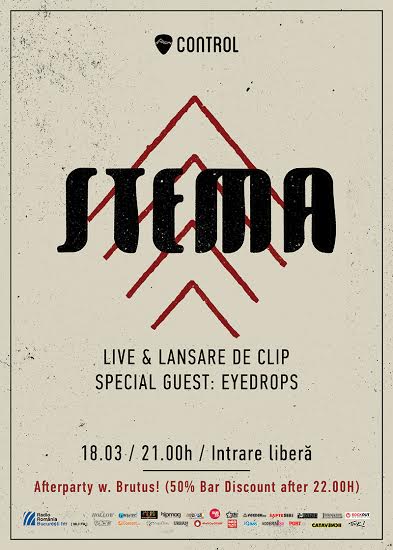 STEMA – lansare de videoclip- special guest: Eyedrops lansare-videoclip-stema-la-bagaboante-in-control-club