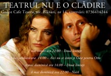 Program Teatrul nu e o cladire in luna mai