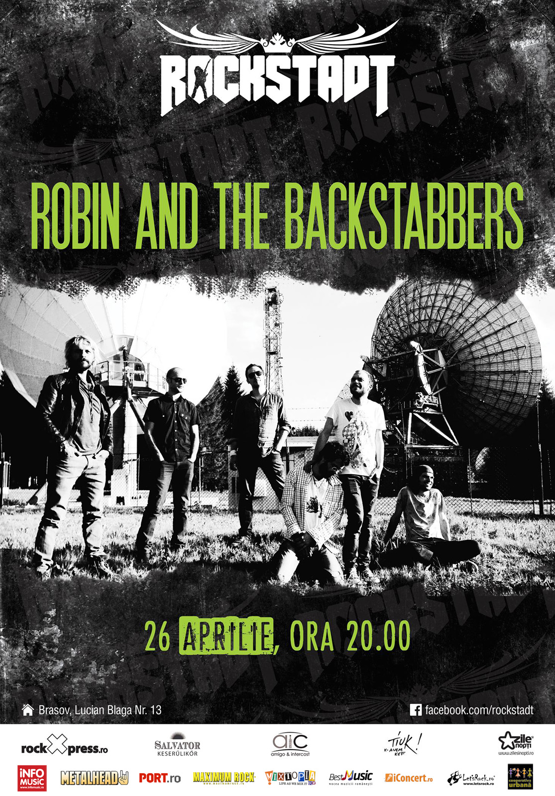 Robin and the Backstabbers la Brasov in Rockstadt