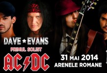 DAVE EVANS (AC/DC) SI THE R.O.C.K. LA ARENELE ROMANE