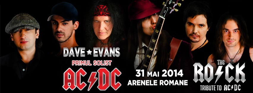 Dave Evans@The R.O.C.K Arenele Romane