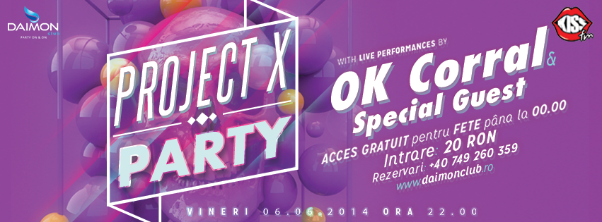 Project X Party - Cover Facebook