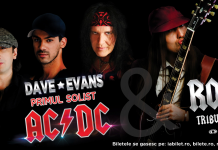 Aura deschide concertul cu Dave Evans, AC/DC din 31 mai Arenele Romane