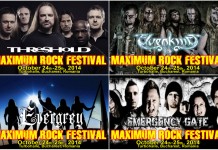 Afla ce albume noi vor fi lansate oficial in Romania in cadrul Maximum Rock Festival 2014