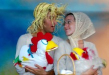 „Punguta cu doi bani”, in gradina Muzeului „Antipa”