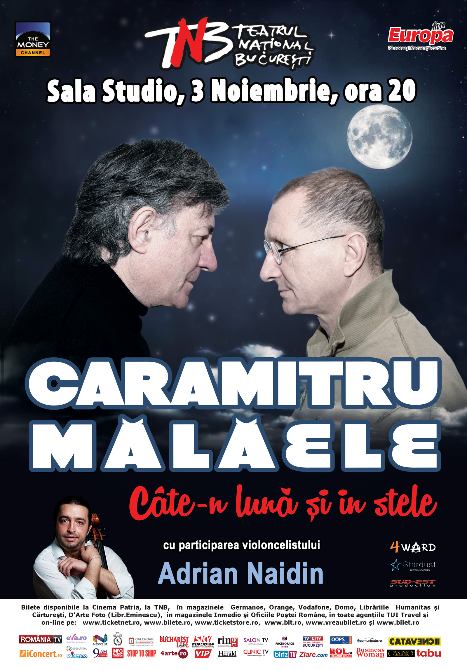 Caramitru- Malaele, cate’n luna si in stele