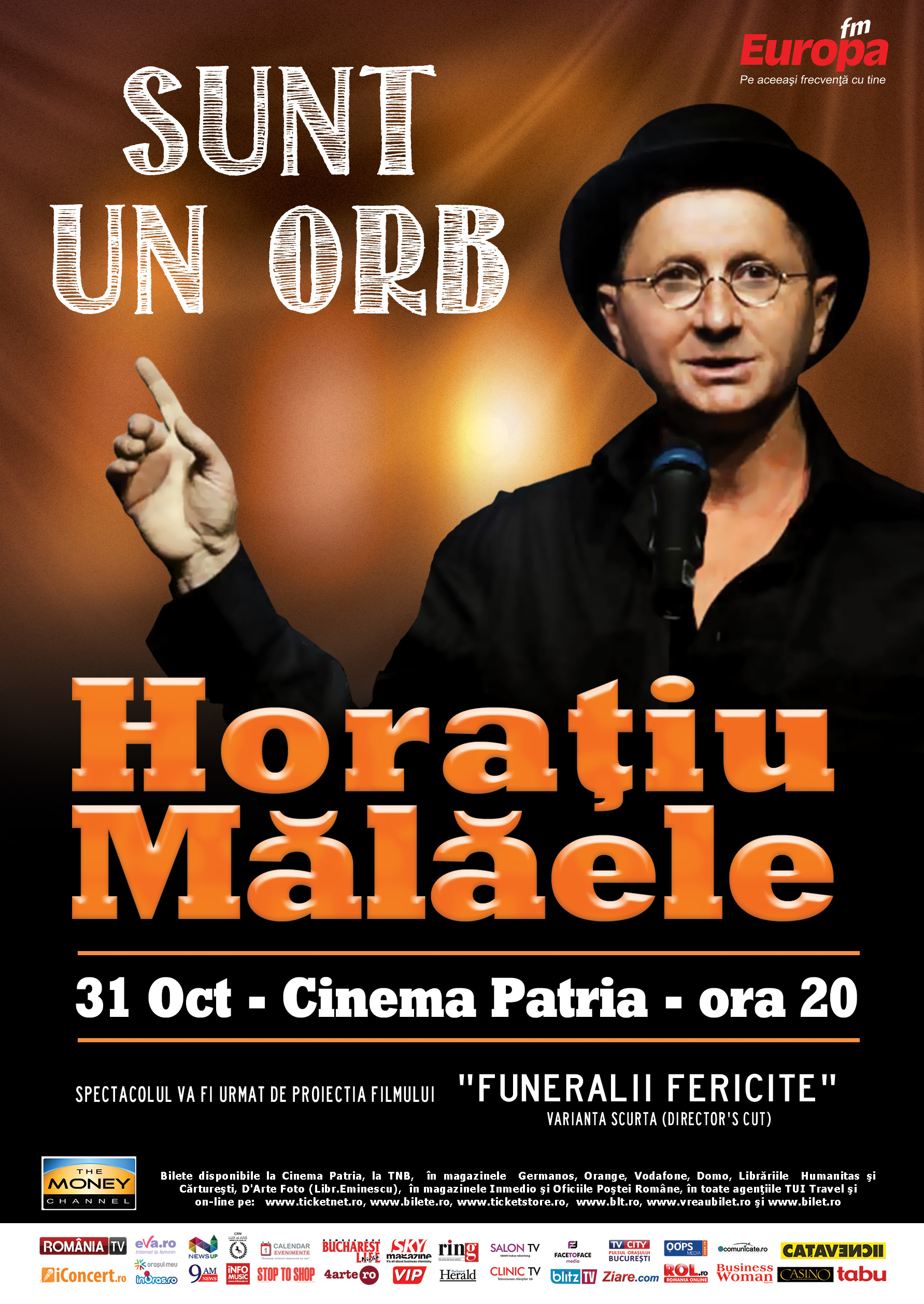 SUNT UN ORB la Cinema Patria