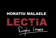 LECTIA, la TEATRUL de pe LIPSCANI, in cadrul Festivalului National de Teatru (editia a 24-a)