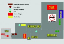 Harta Maximum Rock Festival 2014