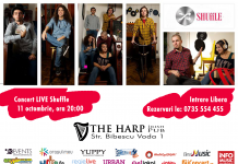 Shuffle Band canta live la The Harp