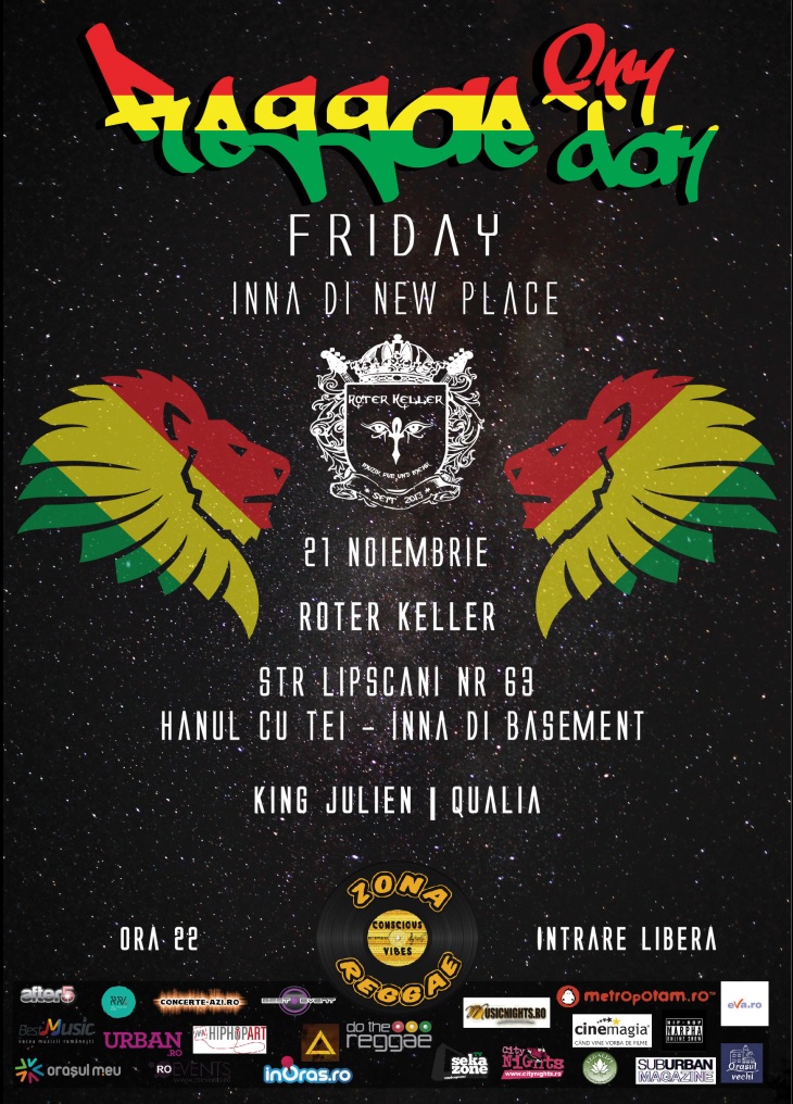 Reggae Fry-day @ Roter Keller, Bucuresti