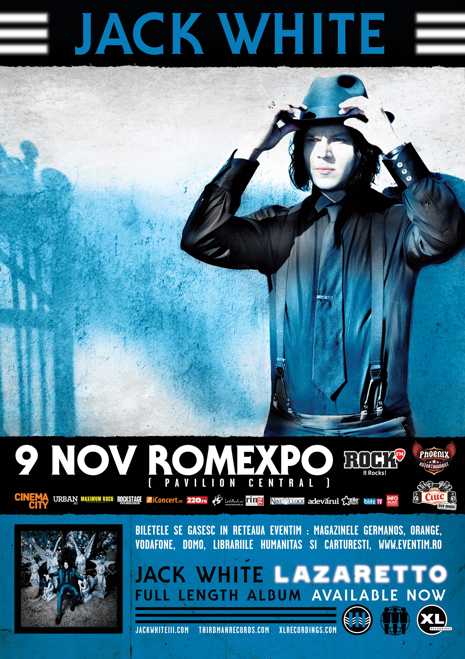 Program si reguli de acces Jack White