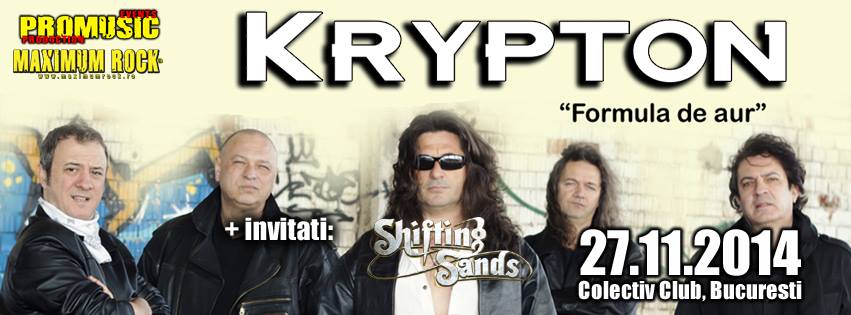 Alin “Coiotu” Dinca, invitat special al formatiei Krytpon