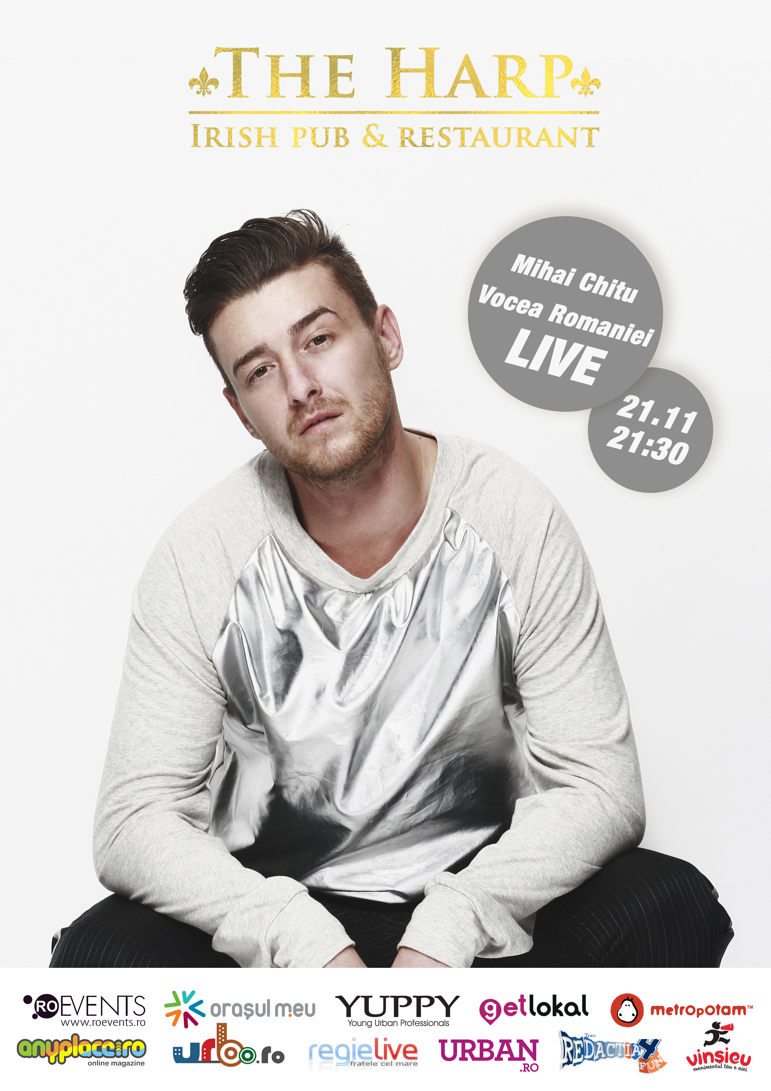 Mihai Chitu (Vocea Romaniei) LIVE @ THE HARP