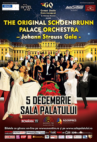 Schoenbrunn Palace Orchestra la Bucuresti