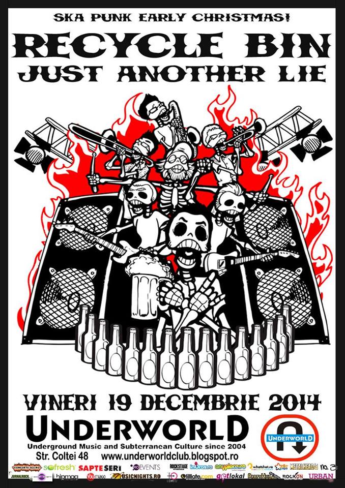Concert Recycle Bin & Just Another Lie in club Underworld