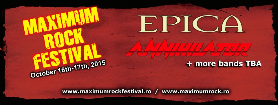 Un nou headliner confirmat pentru Maximum Rock Festival 2015: Annihilator