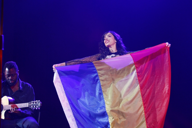 Foto: Indila @Sala Palatului