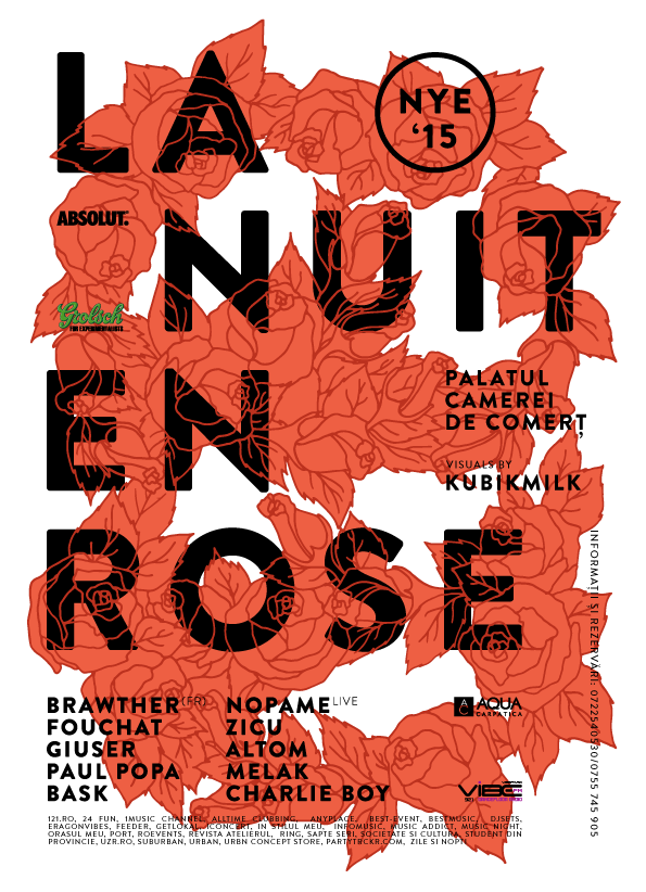 Revelion 2015: LA NUIT EN ROSE