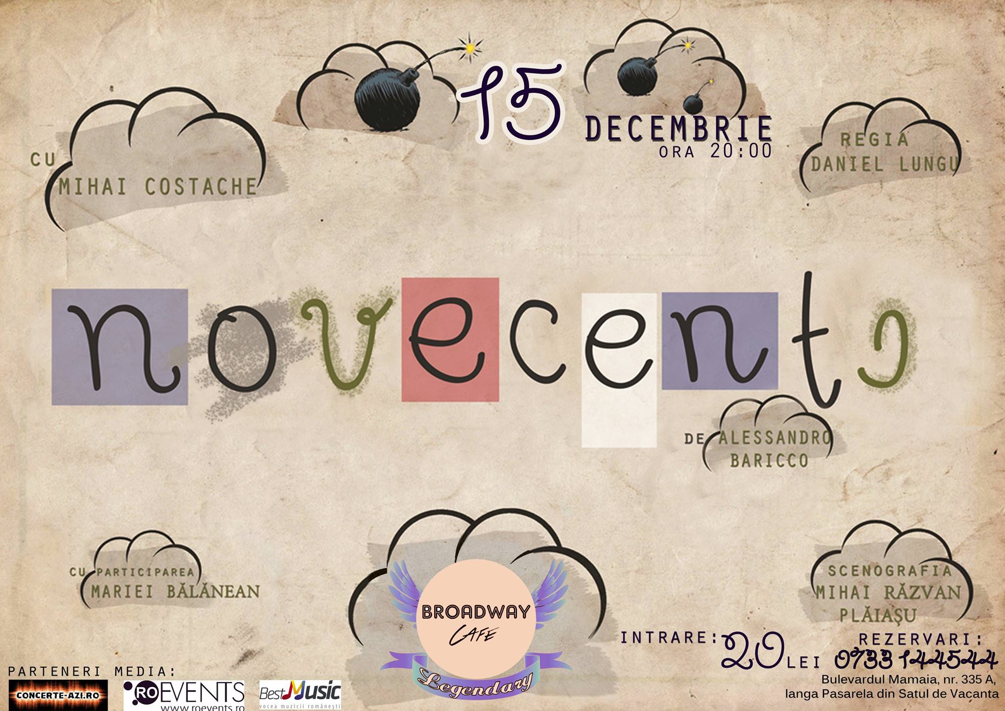 Novecento, de Alessandro Baricco