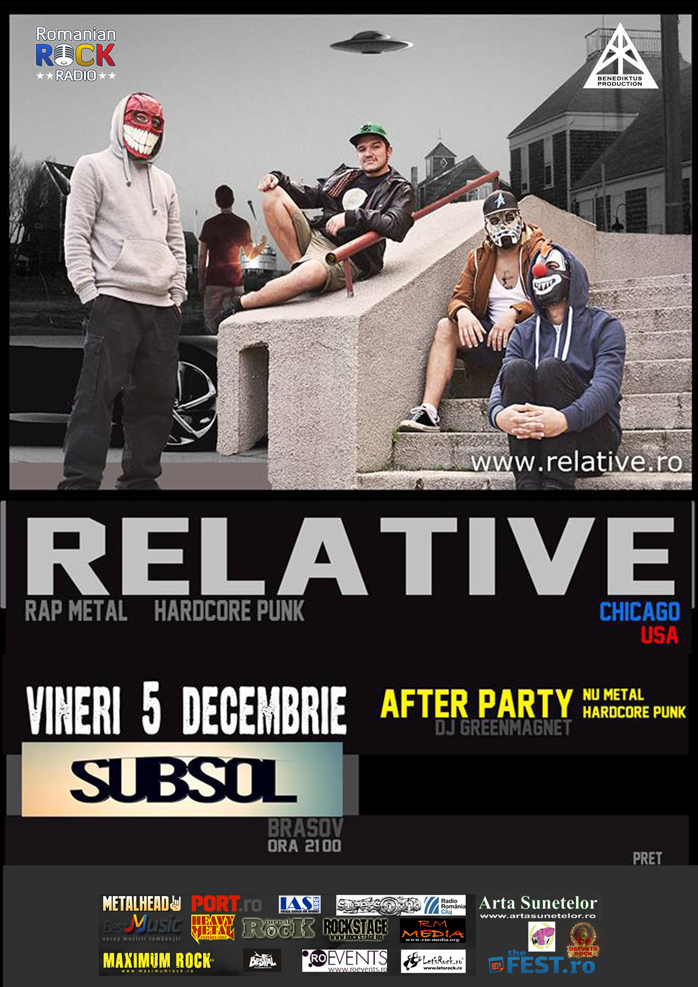 Relative live la Brasov