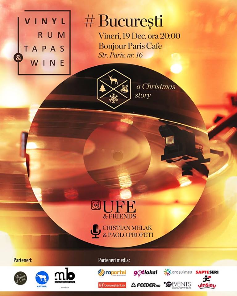 Vinyl, Rum, Tapas & Wine-eveniment caritabil