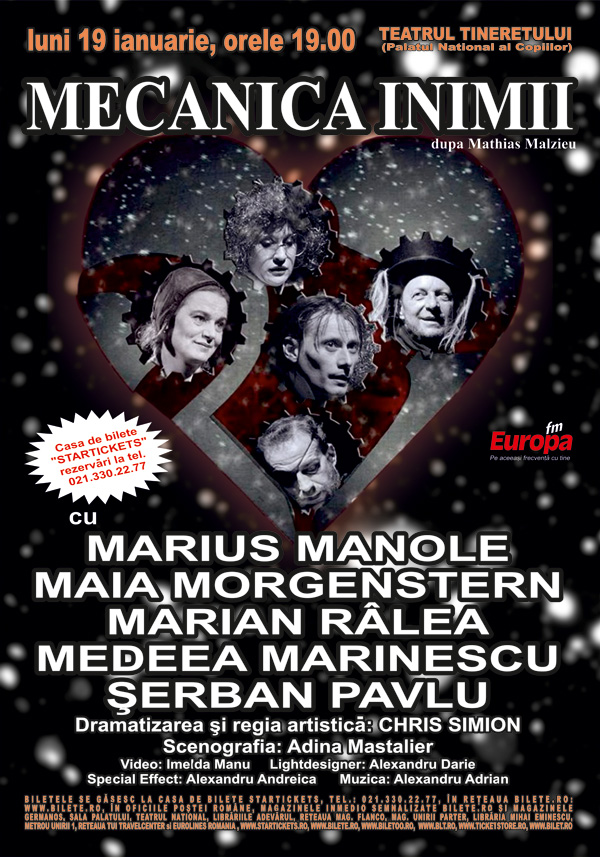 Programul inceputului de an la TEATRUL TINERETULUI (Palatul National al Copiilor)
