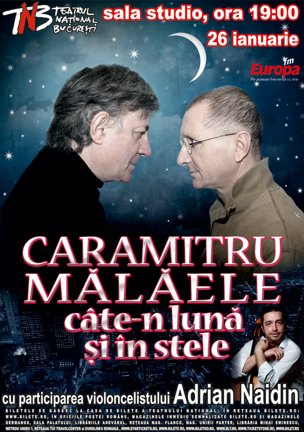 “CARAMITRU – MALAELE, CATE-N LUNA SI IN STELE”