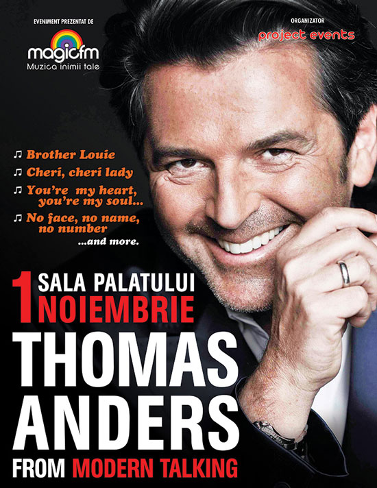 Thomas Anders in concert