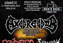 Concertul Axegressor (thrash/Finlanda) din 14 februarie se muta in clubul Rock’n Regie