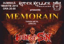 Primul concert Icon of Sin la Bucuresti, dupa 15 ani!