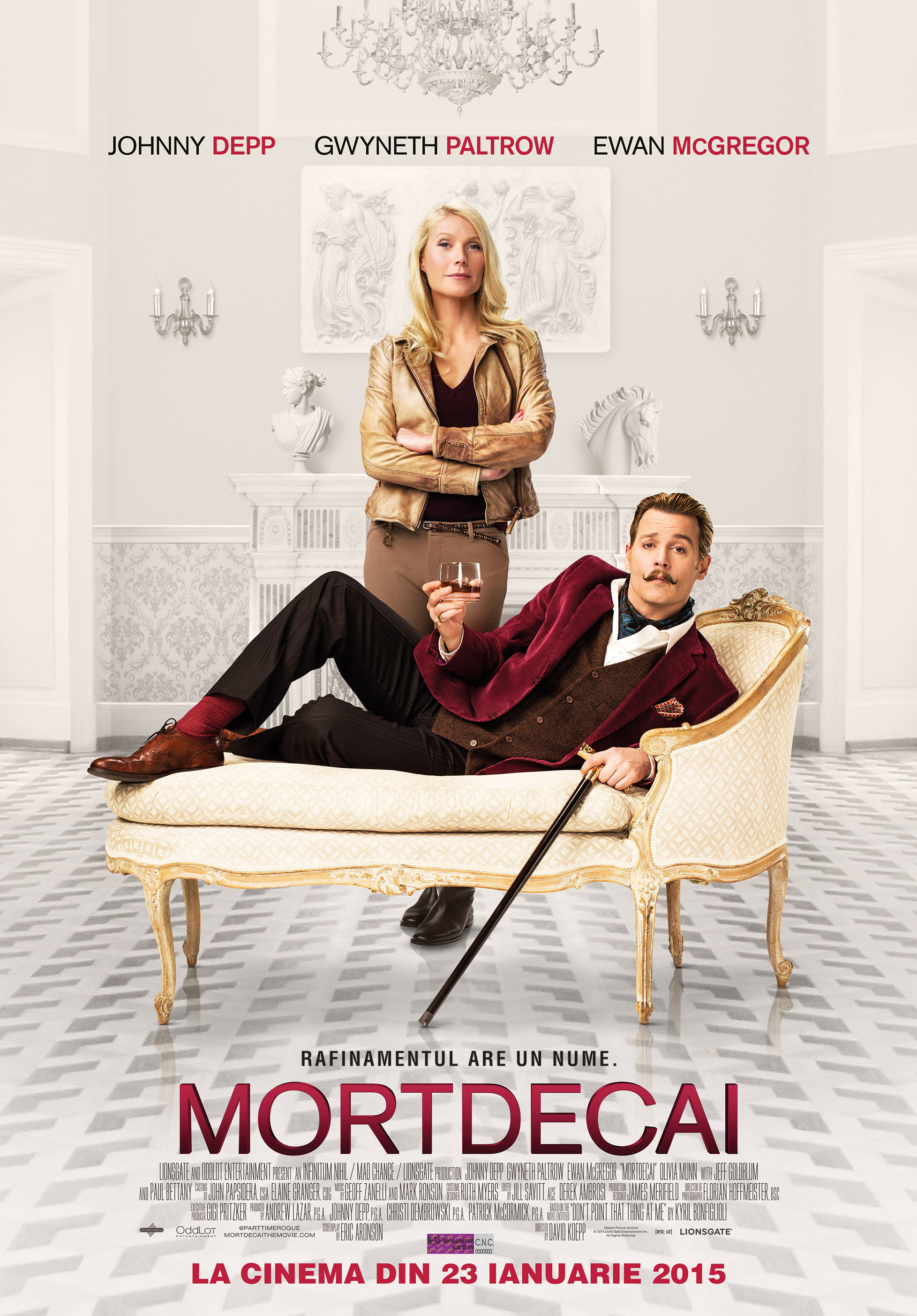 RECENZIE: Mortdecai (2015)