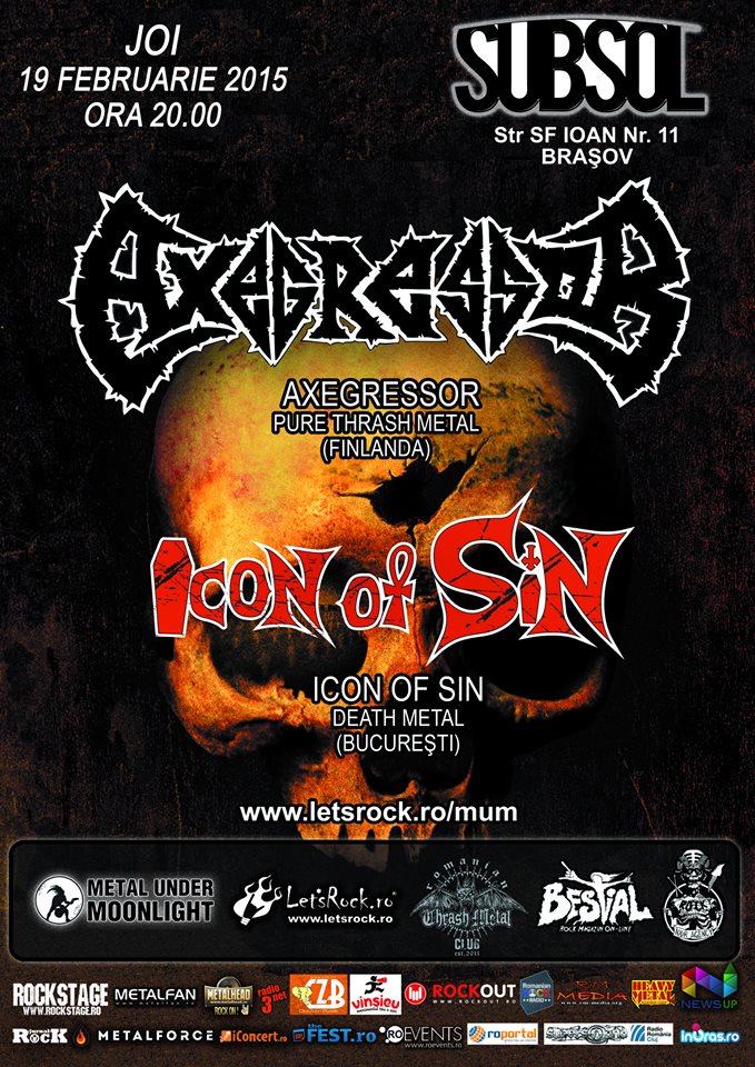 Icon of Sin – primul concert dupa o pauza de 15 ani!
