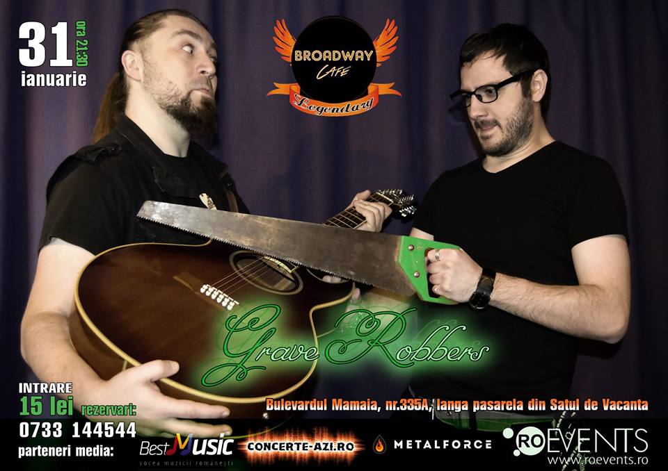 Grave Robbers in concert la Broadway