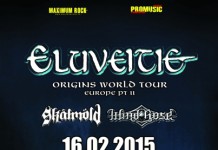 Programul concertului Eluveitie, Skalmold si Wind Rose de la Bucuresti, de pe 16 februarie 2015