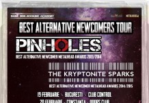 Best Alternative Newcomers Tour | Pinholes si The Kryptonite Sparks