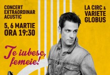 Stefan Banica – Te iubesc, femeie! – doua concerte acustice