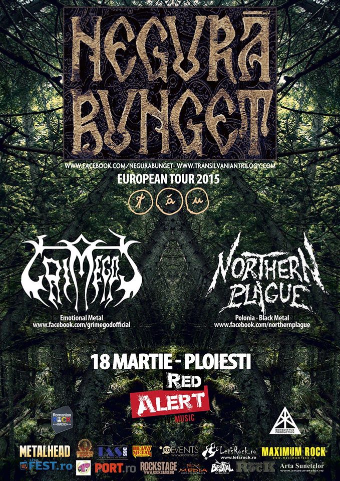 Negura Bunget in concert la Ploiesti si Brasov