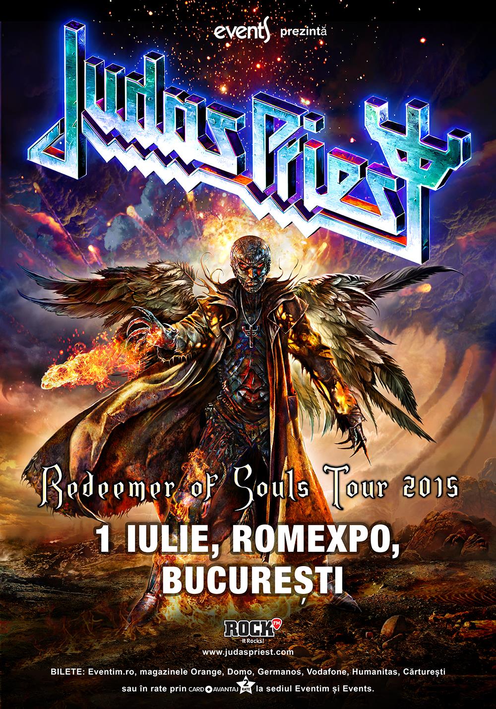 Concert Judas Priest in Bucuresti