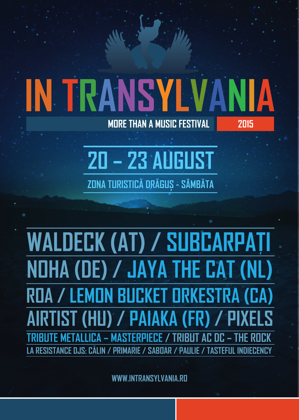 InTransylvania 2015 un line-up surprinzator